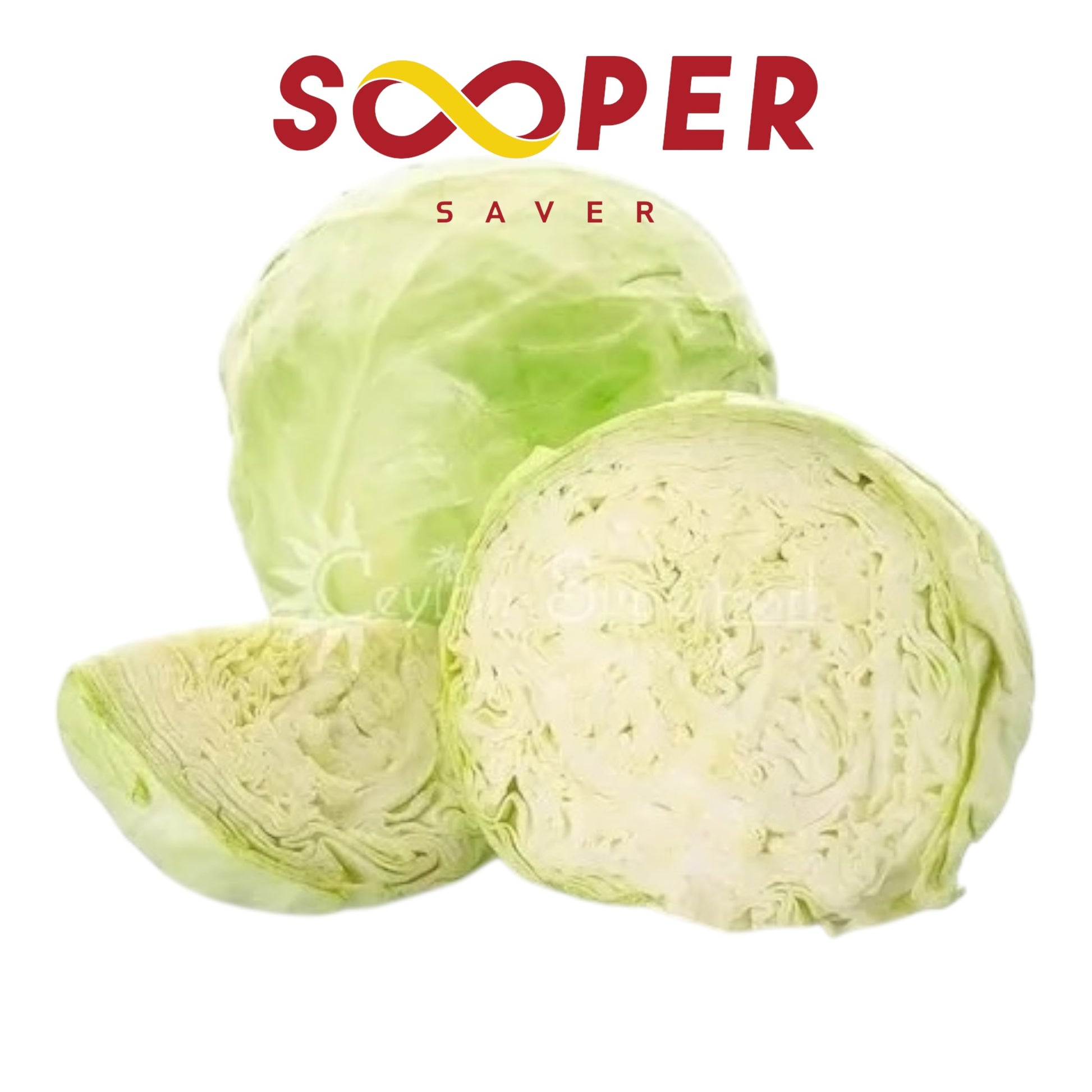 White Cabbage 1.5kg to 2kg (Per piece)